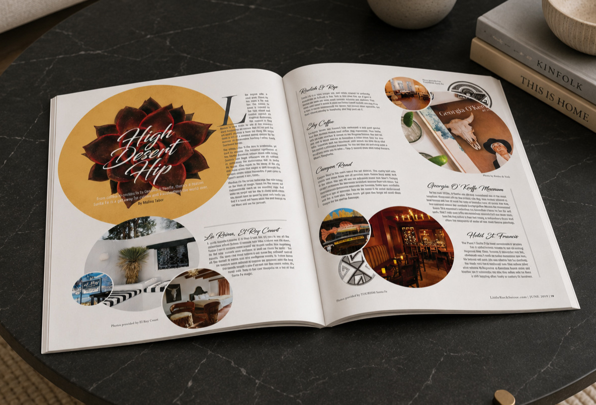 Little Rock Soirée - Editorial Design