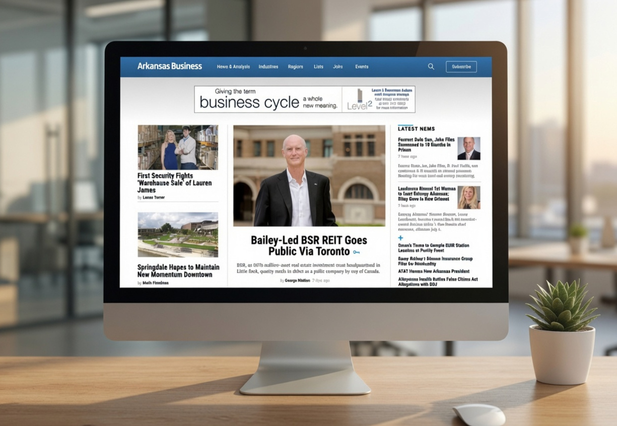Arkansas Business - Website Redesign