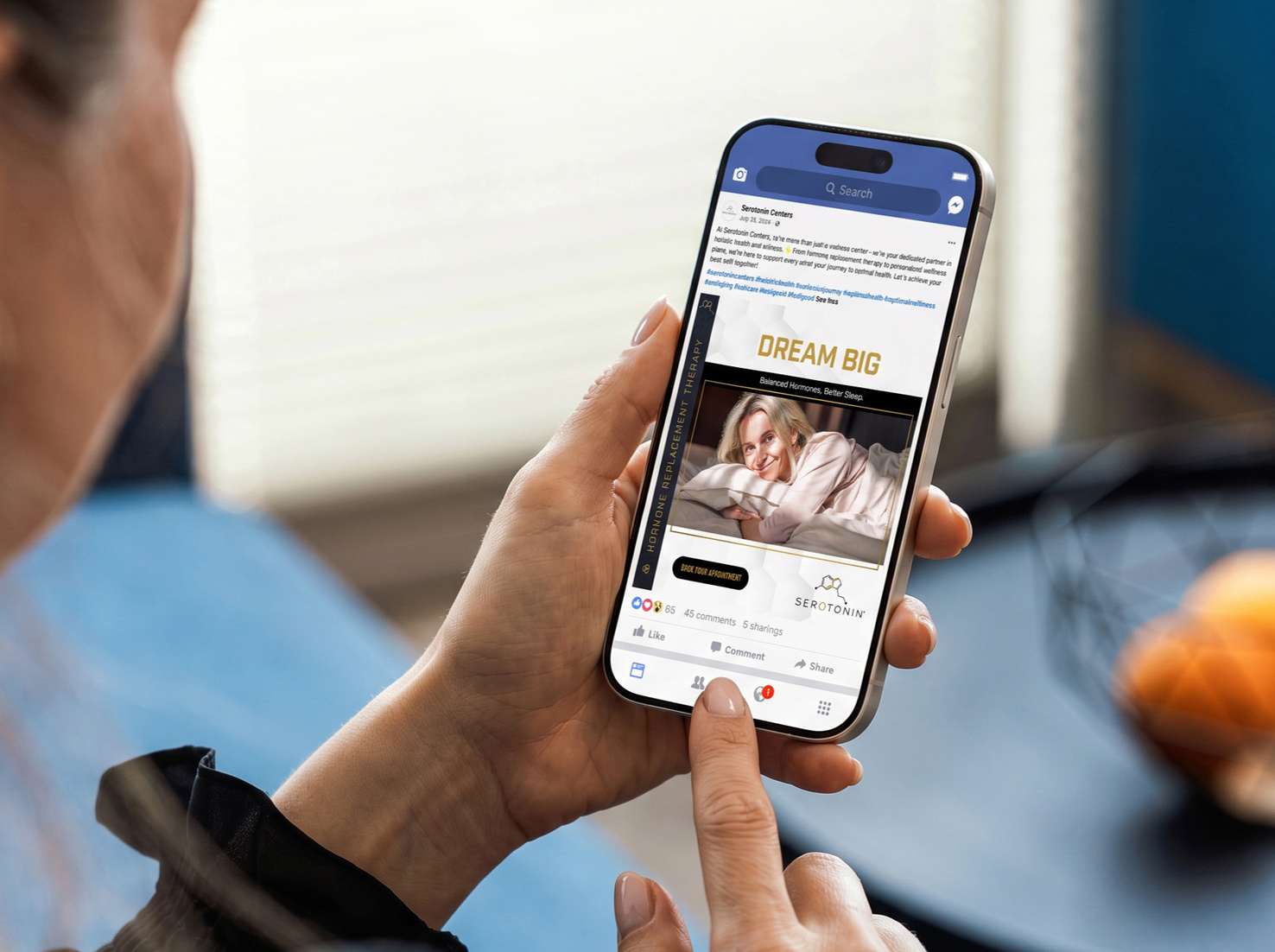 Serotonin Centers - Meta Display Ads