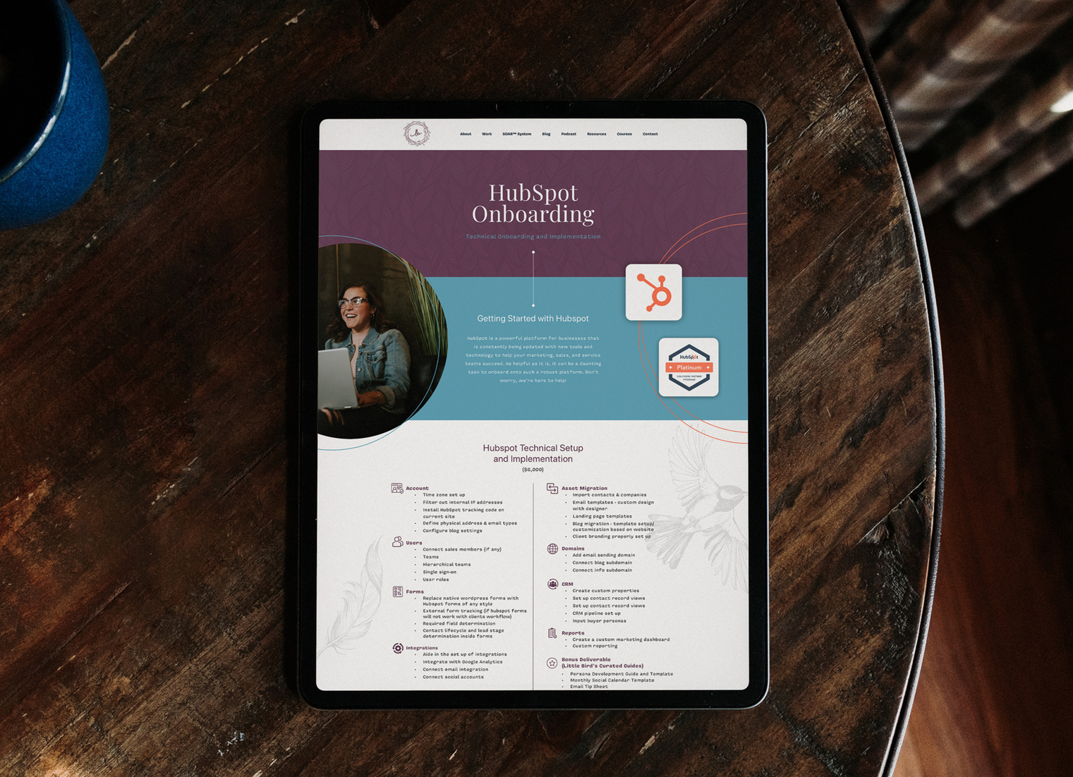 Hubspot Landing Page Design